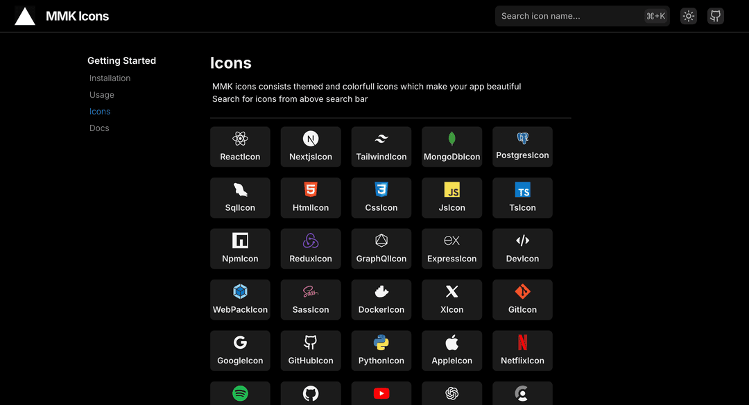 MMK Icons