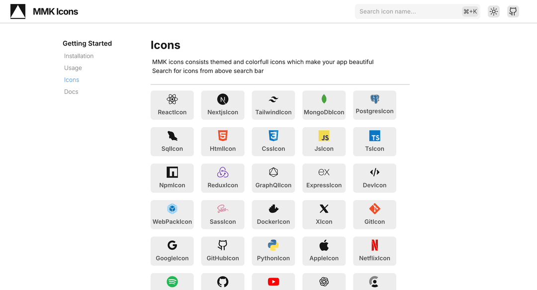 MMK Icons
