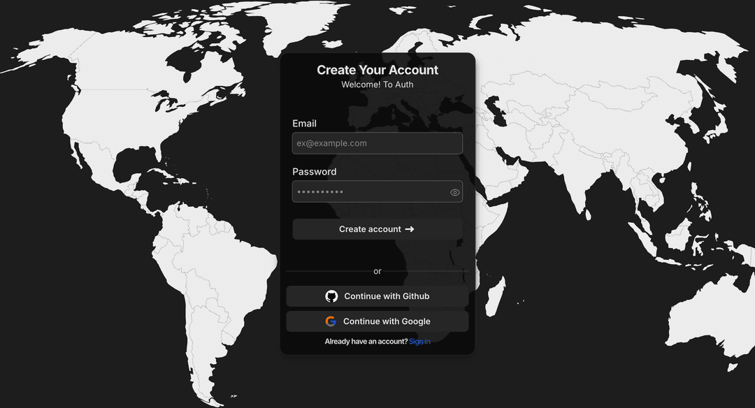 Auth Web