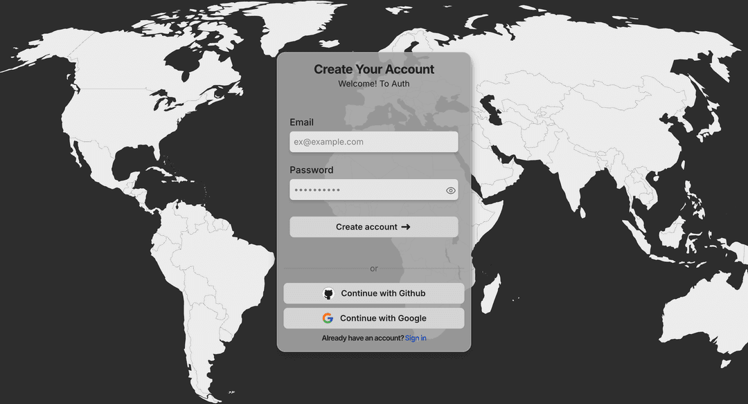 Auth Web